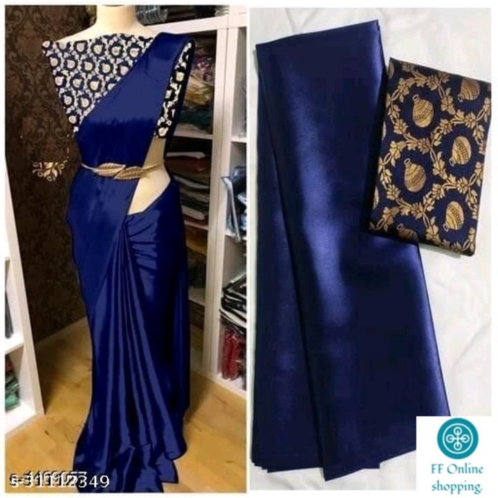 SATIN SAREE uploaded by business on 7/28/2021