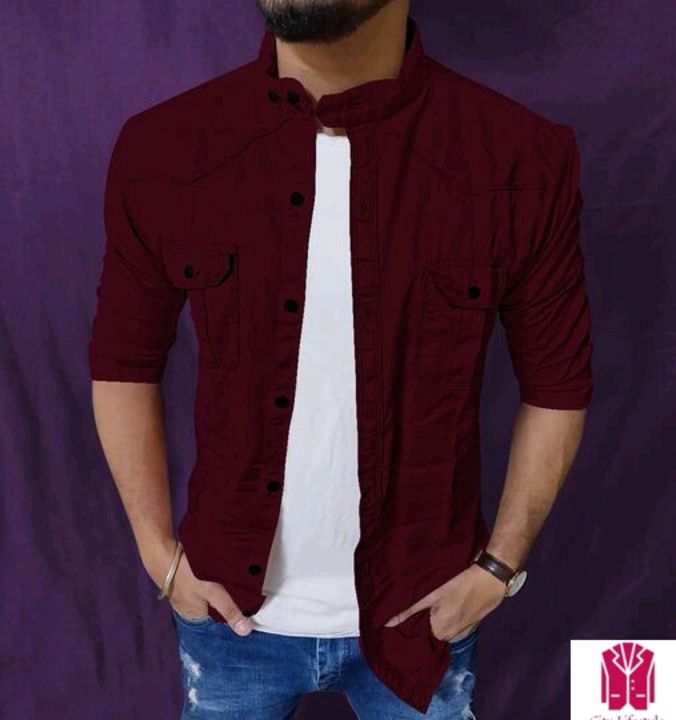 Trending Men's Stylish Shirt. *CASH ON DILEVERY (529 is wholesale price) uploaded by business on 7/28/2021