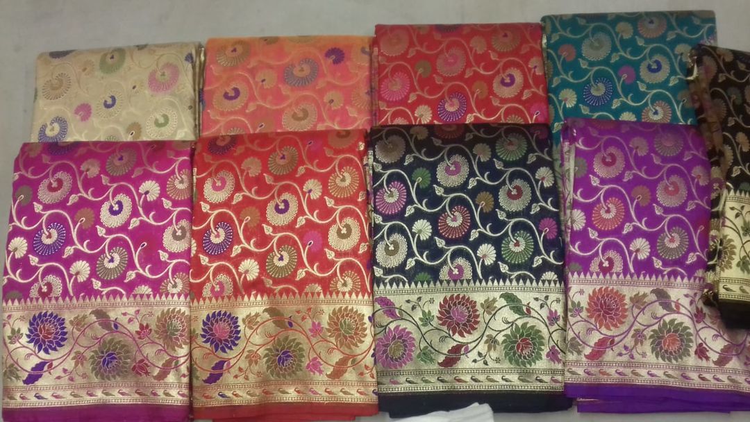 Handloom sarees uploaded by business on 7/28/2021