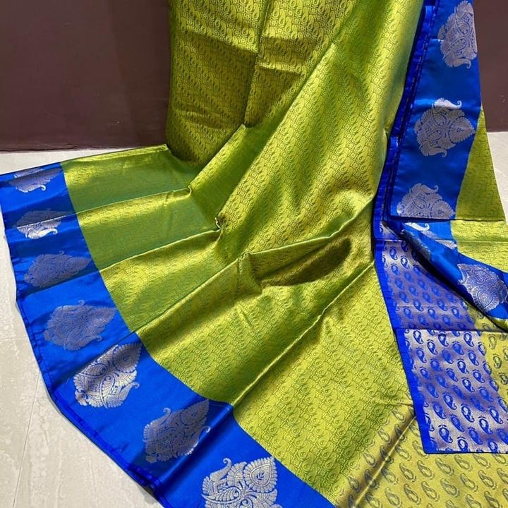 Post image 🦋🦋Eesha Collections🦋🦋
Banarasi Kora Taunchoi saree double warp with cotrast rich pallu
Material : Kora Muslin
😍Price : 799+$ only 😍
UnLimited stock book fast