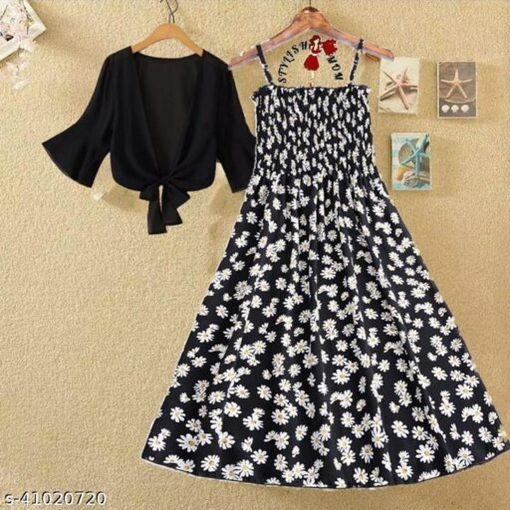 Trendy Retro Women Dresses
Fabric: Crepe
Sizes:
S  uploaded by business on 7/28/2021