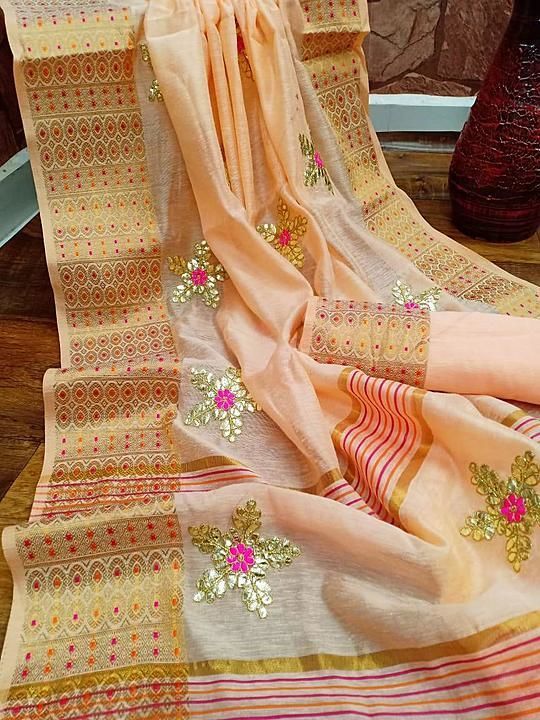 Post image launching Soft cotton saree
with meena zacard border
💥💥🎷🎷🥳🥳

Material - Soft cotton saree and gota patti work with fancy *zacard border*🤣👌
Running blouse

Price - *875 ₹* 😘😍

*Unique Colour collection*

Multiples ready to dispatch..!!