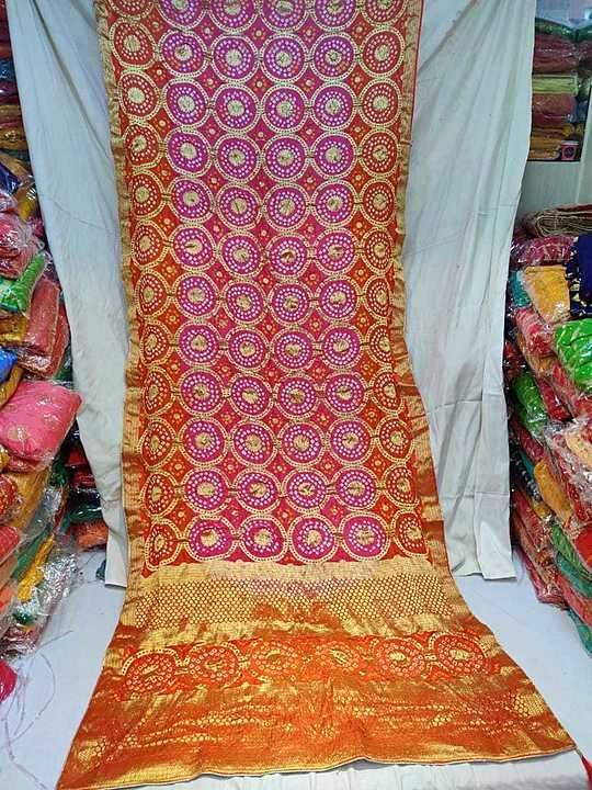 Post image Hey! Checkout my new collection called  Tapeta heavy jaipuri bhandhejsaree.