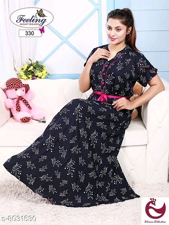 Inaaya Fashionable Women Nightdresses

Fabric: Rayon
Sleeve Length: Short Sleeves
Sizes: 
Free Size uploaded by business on 8/26/2020