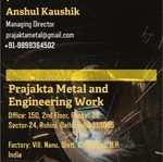 Business logo of Prajakta metals & engineering work