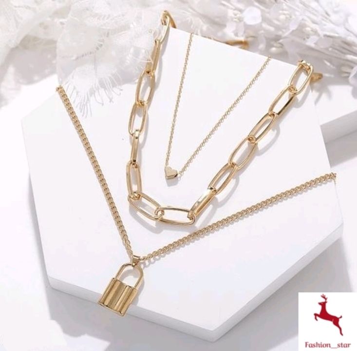 Layered chain uploaded by Fashion star on 7/29/2021