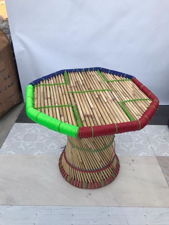 Bamboo Handmade Mudda Table /Mudha Furniture for indoor/outdoor (medium size)

 uploaded by Craferia Export on 7/29/2021