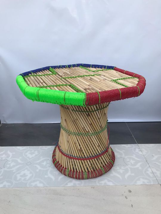 Bamboo Handmade Mudda Table /Mudha Furniture for indoor/outdoor (medium size)

 uploaded by Craferia Export on 7/29/2021