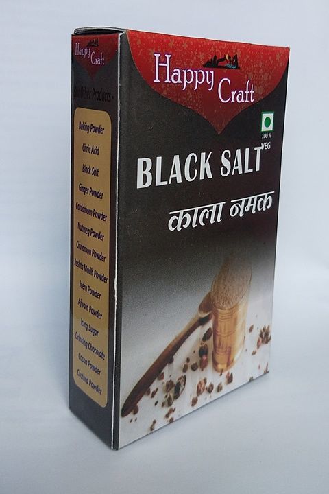 Happy Craft Black Salt uploaded by DHANASHREE FOODS on 8/26/2020