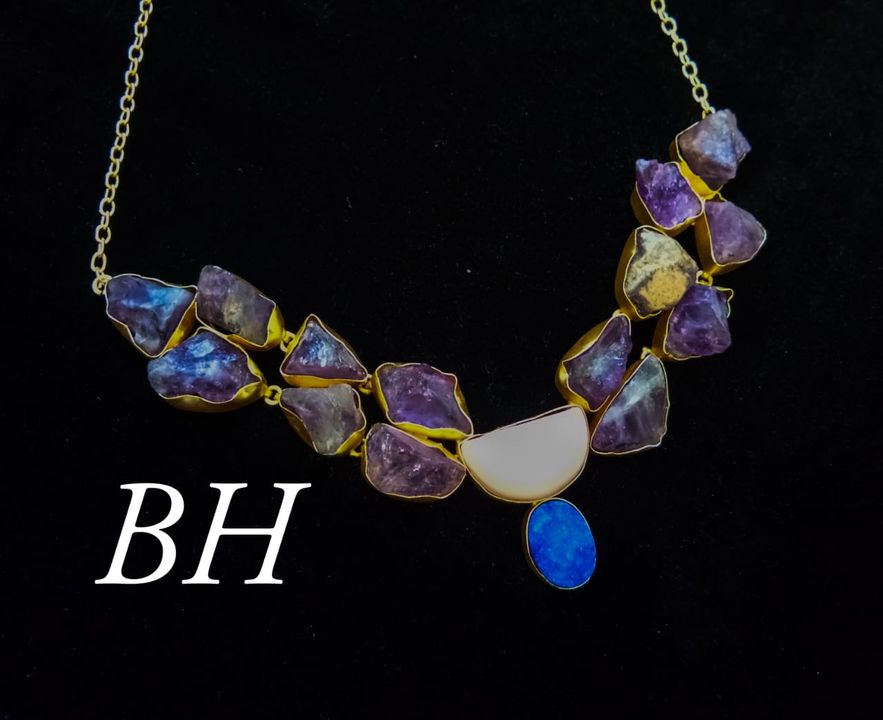 Druzy necklace  uploaded by business on 7/29/2021