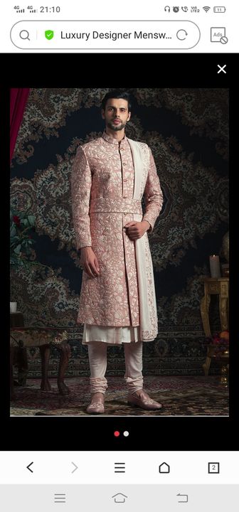 Product uploaded by Sherwani manufacturer on 7/29/2021