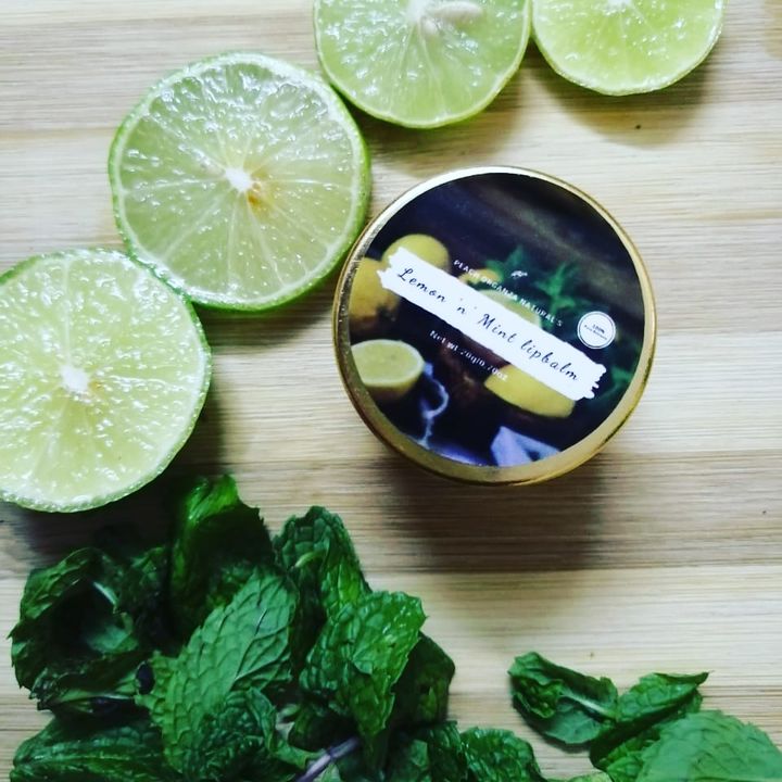 Lemon mint lipbalm uploaded by Peach organza natural's on 7/29/2021