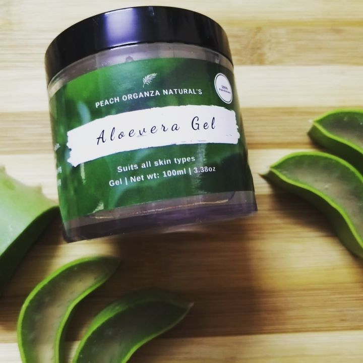 Aloevera gel uploaded by Peach organza natural's on 7/29/2021