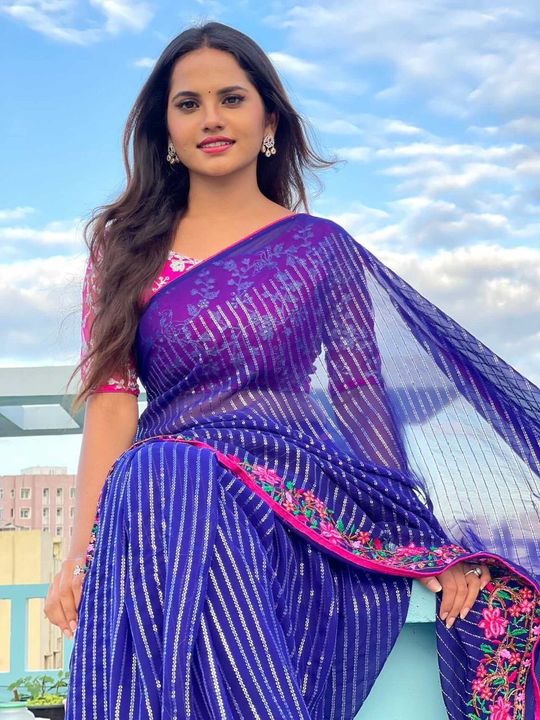 Beautiful saree uploaded by business on 7/29/2021