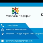 Business logo of varsha kurtis based out of Jaipur