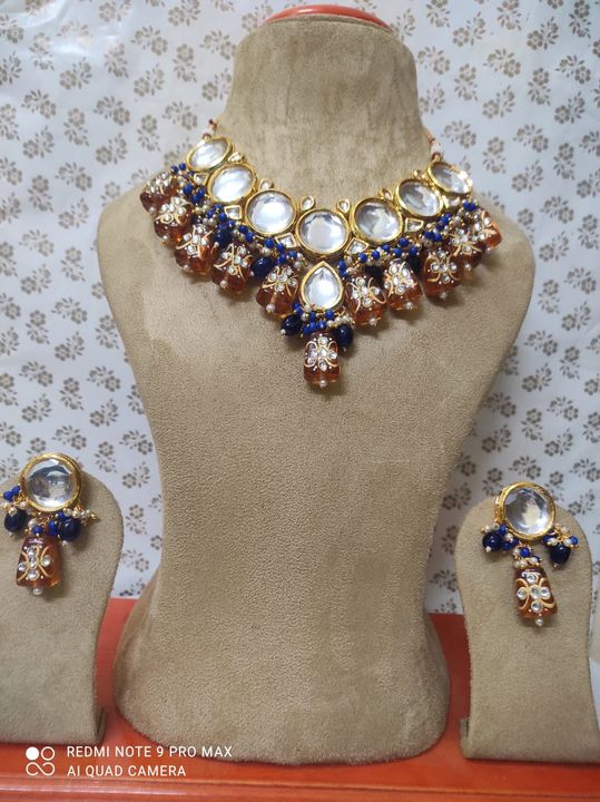 Heavy kundan necklace uploaded by RK jewellers on 7/30/2021