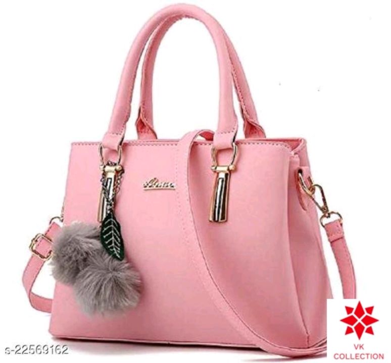 Post image Catalog Name:*Women Handbags*Material: PUNo. of Compartments: 2Pattern: Self Design,SolidType: Shoulder bagMultipack: 1Sizes:Free Size (Length Size: 12 in, Width Size: 4 in, Height Size: 13 in) 
Easy Returns Available In Case Of Any Issue*Proof of Safe Delivery! Click to know on Safety Standards of Delivery Partners- https://ltl.sh/y_nZrAV3