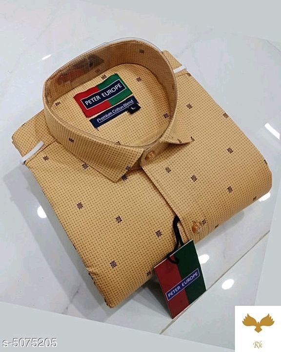 Catalog Name:*Trendy Elegant Men Shirts*
Fabric: Cotton
Sleeve Length: Long Sleeves
Pattern: Printed uploaded by business on 8/26/2020