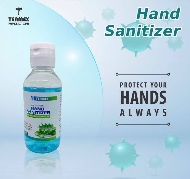 Teamex hand sanitizer  uploaded by Aayurved mart on 7/30/2021