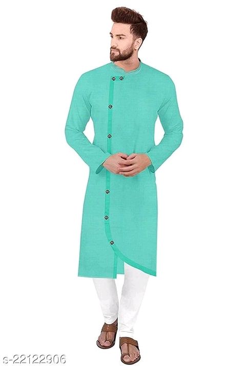 Post image Catalog Name:*Classy Men Kurtas*Fabric: CottonSleeve Length: Long SleevesPattern: SolidCombo of: SingleSizes: M (Length Size: 37 in) L (Length Size: 38 in) XL (Length Size: 42 in) XXL (Length Size: 42 in) 
Easy Returns Available In Case Of Any Issue*Proof of Safe Delivery! Click to know on Safety Standards of Delivery Partners- https://ltl.sh/y_nZrAV3