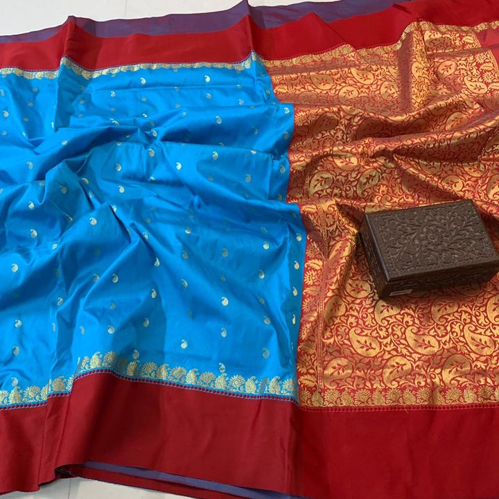 Fabric Monika silk sarees uploaded by Sarees on 7/30/2021