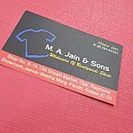 Business logo of M. A Jain and sons 