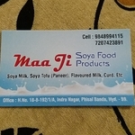 Business logo of Maaji Soya Food Pfofucts
