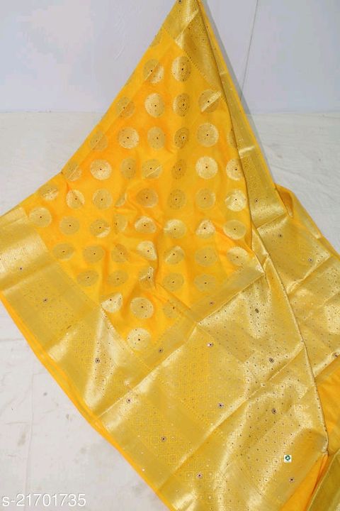 Chanderi silk saress uploaded by business on 7/30/2021