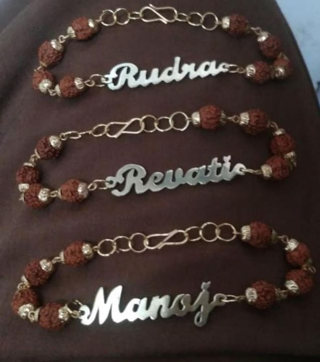 Post image I want 10 Pieces of Customised Rakhi.
Below is the sample image of what I want.