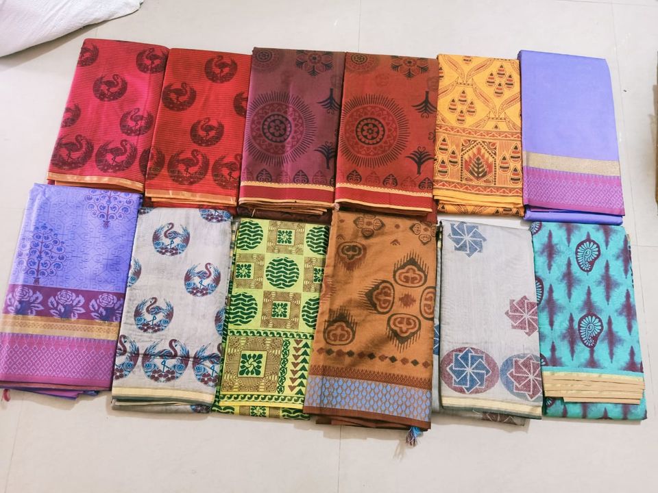 Post image *_Aadi 2nd Friday mega sale Combo offer*
*_FAST MOVING COLLECTIONS_*
🌹 *_Printed Cotton, Silver Silk Cotton &amp; 80/Emboss above three sarees just 1299+Shipping Only_* 
🌹 *_First quality thread used_*
*Combo Sarees Colour change available*G