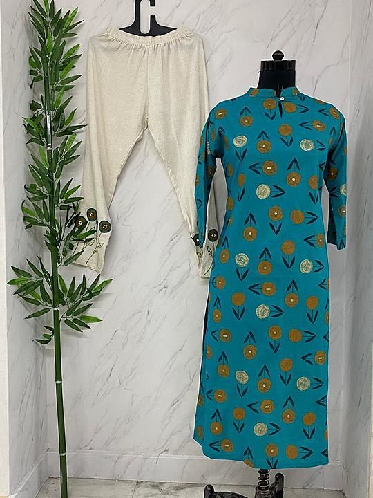 Post image Pure cotton printed long straight pattern smart casual wear kurti with pure cotton pants with thread work on pants. 
Size:-Xl, xxl and 3xl. 
Rs:-799+ ship

For more details contact or whatsapp
7990978432