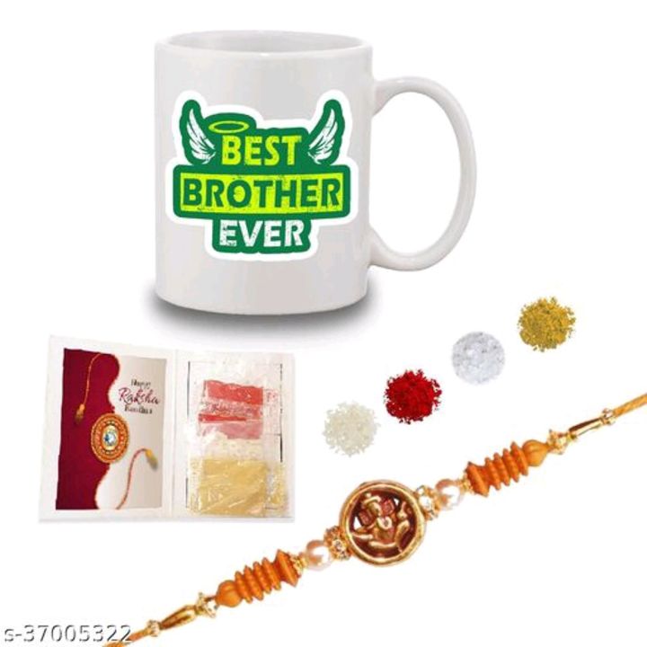 BANDHAN Rakshabandhan Gifts for brother | Bro Sis printed coffee mug (330ml) |Best bro rakhi gift Ra uploaded by Mishra woman kurti store on 7/31/2021