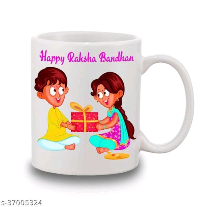BANDHAN Rakshabandhan Gifts for brother | Bro Sis printed coffee mug (330ml) |Best bro rakhi gift Ra uploaded by Mishra woman kurti store on 7/31/2021