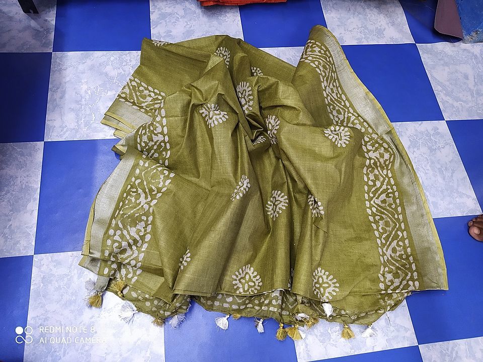 Cotton Batique sarees uploaded by business on 8/26/2020