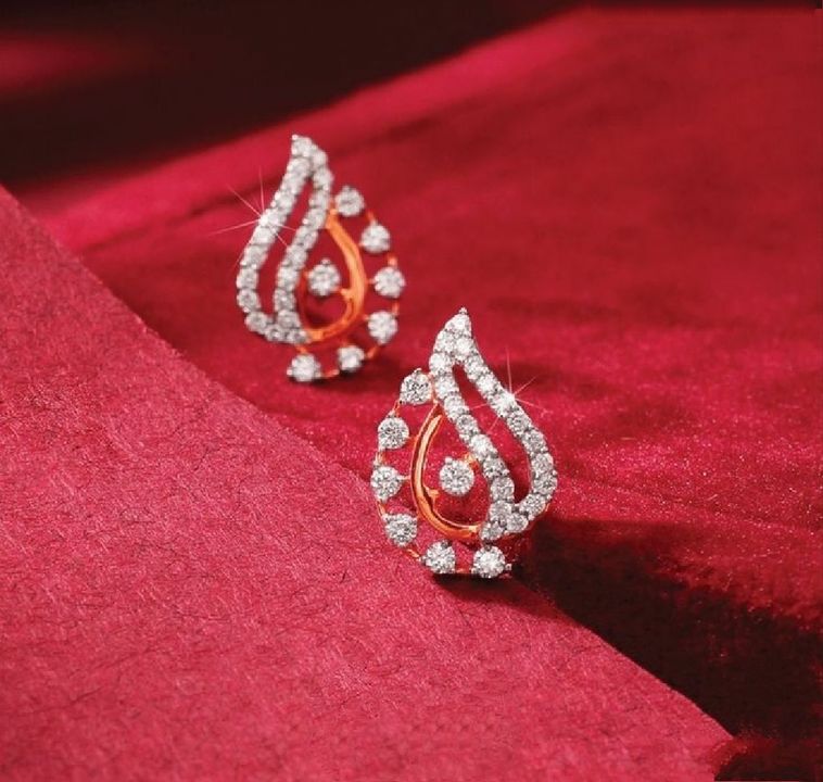 American diamond earrings uploaded by business on 7/31/2021