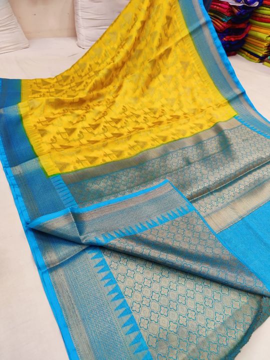 Semi georgette saree uploaded by business on 7/31/2021