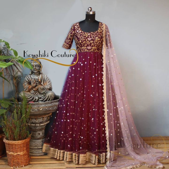 New Designer ANARKALI gown uploaded by business on 7/31/2021