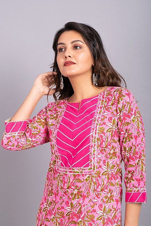 Cotton Kurta Sharara set with gotta work

Size M/38,  L/40,  XL/42 ,  XXL/44

Fabric Cotton

Kurti L uploaded by Eva's Fashion Trends on 8/26/2020