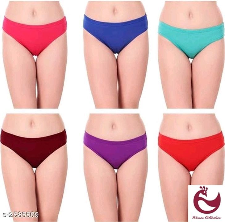 Fancy Stylish Comfy Cotton Women's Briefs Combo Vol 5

Fabric: Cotton
Size: S - Waist - 26 in, Hip - uploaded by business on 8/26/2020