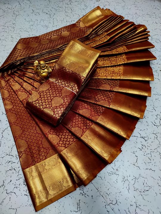 Kanjivaram silk saree uploaded by Trustee collection on 7/31/2021