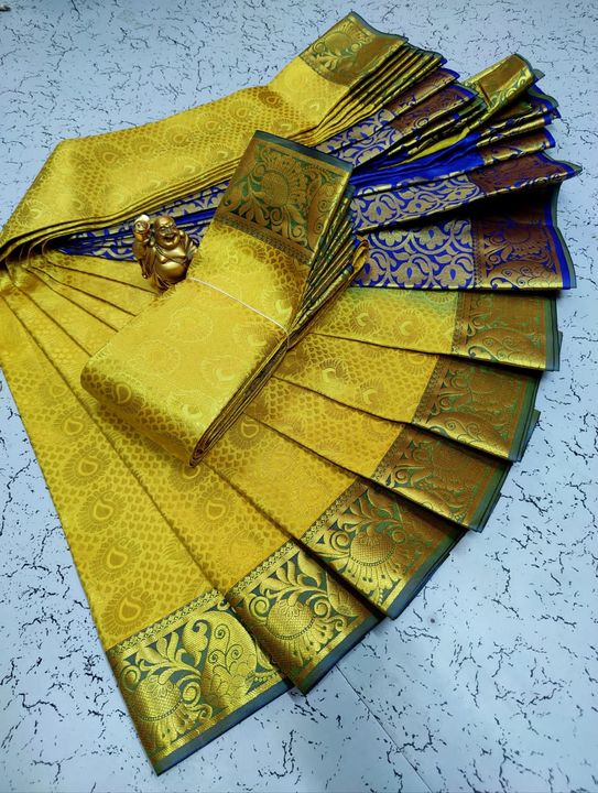 Kanjivaram silk saree uploaded by Trustee collection on 7/31/2021