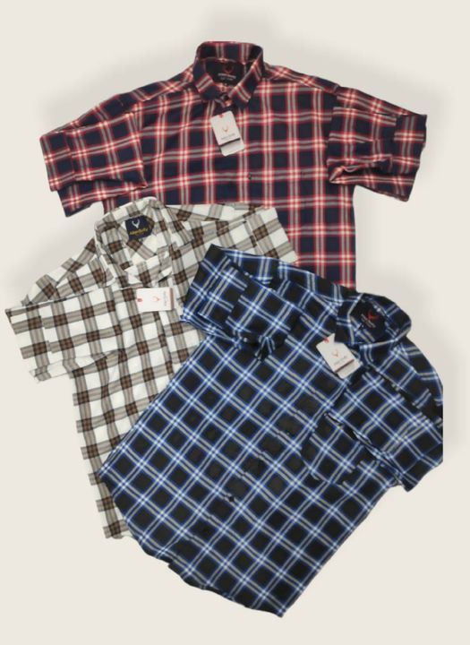Checks Shirts for Mens uploaded by business on 8/1/2021