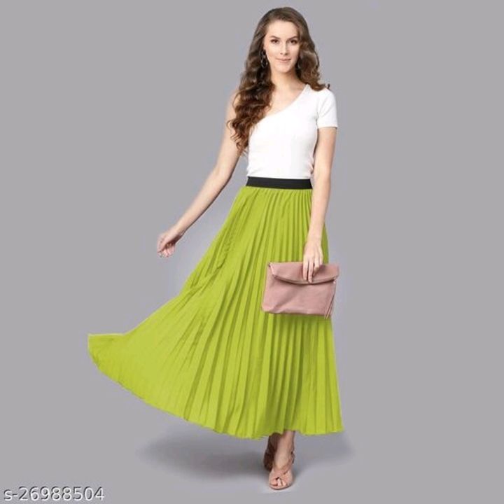 Product image with price: Rs. 420, ID: trendy-women-skirt-65f03bd3