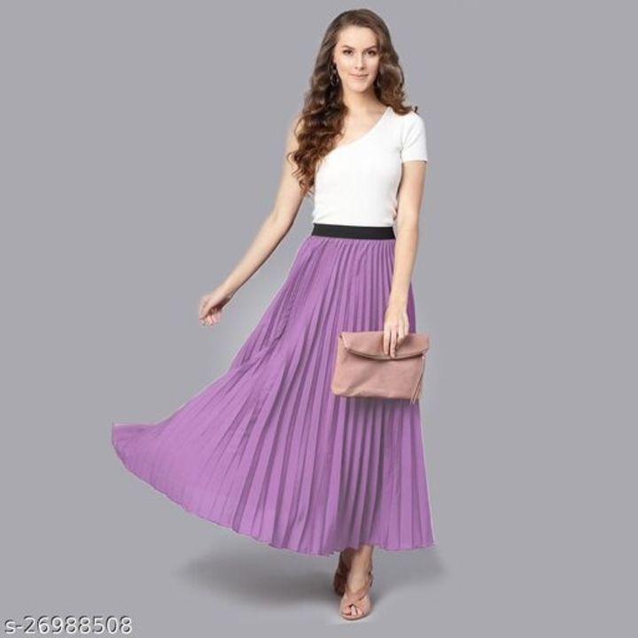 Product image with price: Rs. 420, ID: trendy-women-skirt-b7f5f16e