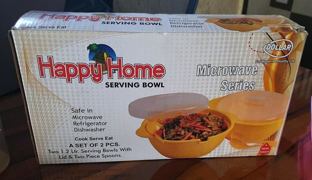 Microwave 2pc bowl set uploaded by Ess kay plastic ind on 8/26/2020