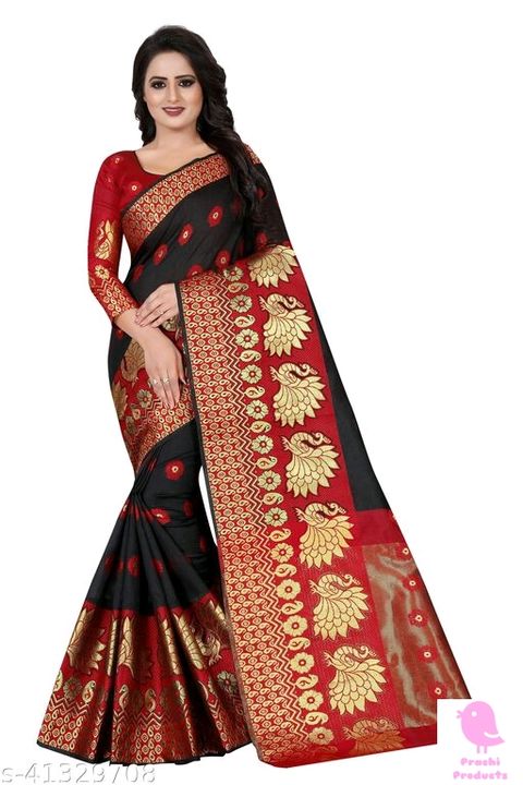 Cotton silk saree uploaded by business on 8/1/2021