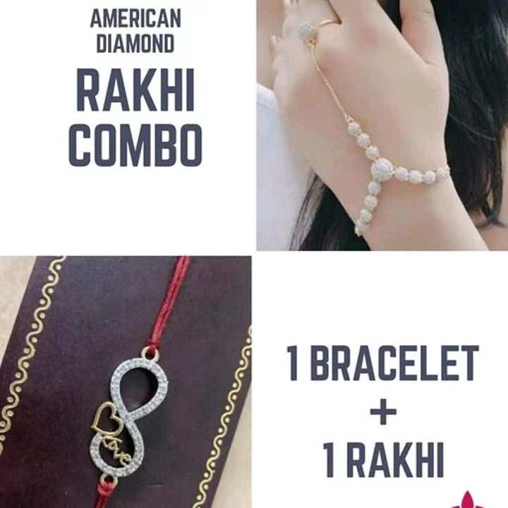 Post image Hey! Checkout my new collection called Shimmering chic rakhi .