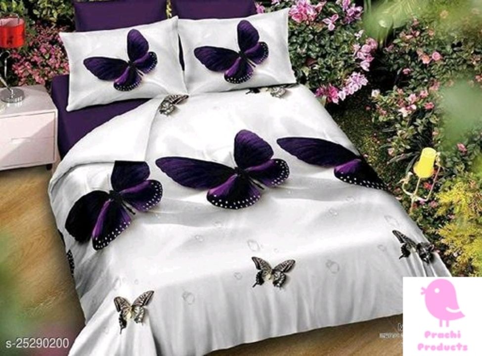 Elite  stylish bed sheet  uploaded by Meesho on 8/1/2021