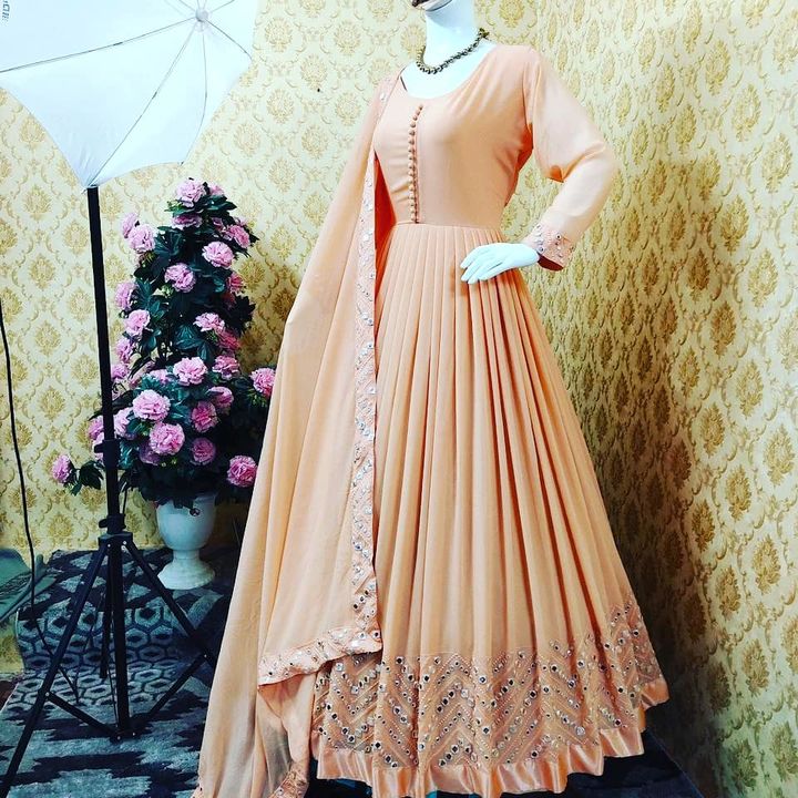 Post image WEDDING/PARTY WEAR DRESS.MORE INFORMATION MSG ME ON WHATSAPP........7041327142WHATSAPP DAILY UPDATE ON THIS NUMBER