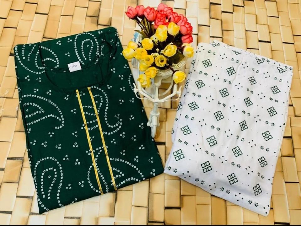 Post image I want 20 Pieces of Kurti Palazzo set.
Below are some sample images of what I want.